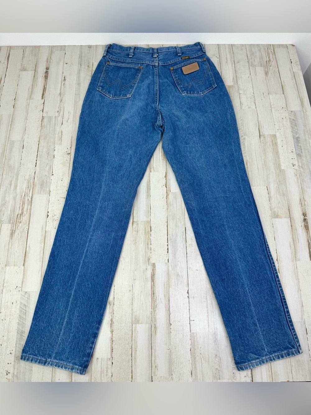 Vintage Wrangler 13MWZMR Jeans Womens 16x34 (fit 30x35) Cowboy Cut Made In USA